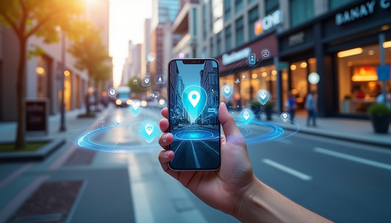 découvrez comment la réalité augmentée peut être activée grâce à une notification de géofencing ciblée, offrant une expérience interactive et personnalisée basée sur la localisation.