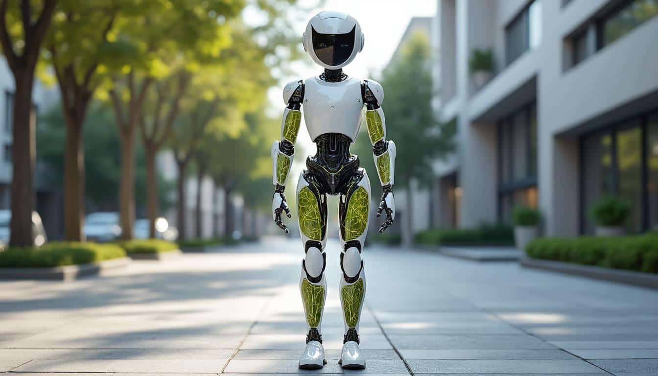 découvrez un robot de livraison innovant dont les pièces sont fabriquées grâce à l'impression biocompatible, alliant technologie avancée et respect de l'environnement pour des performances optimales.